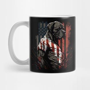 Americana Dog Design Mug
